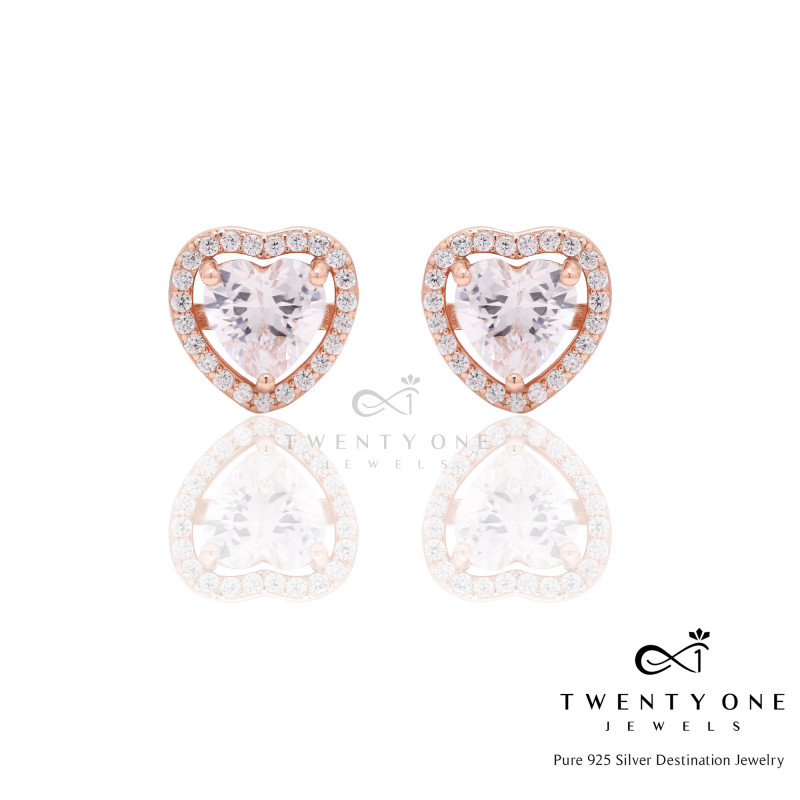 Buy Rose Gold Studs online in India: 