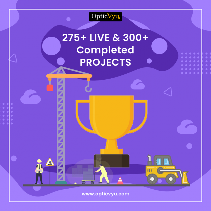 OpticVyu 275+ Projects Milestone: 