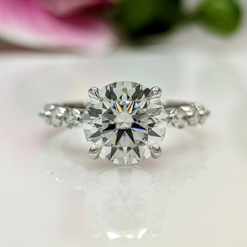 Seal Your Love with Exquisite Moissanite Engagement Rings from AGI Design: 