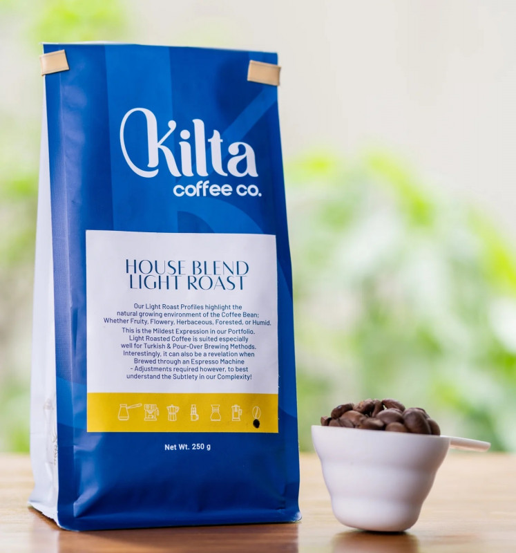 House Blend Light Roast Coffee Beans: 
