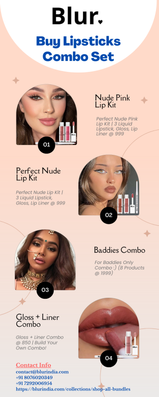 Buy Lipsticks Combo Set: 