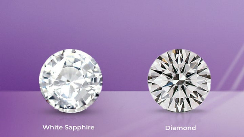 A Comparative Analysis: White Sapphires vs. Diamonds: 