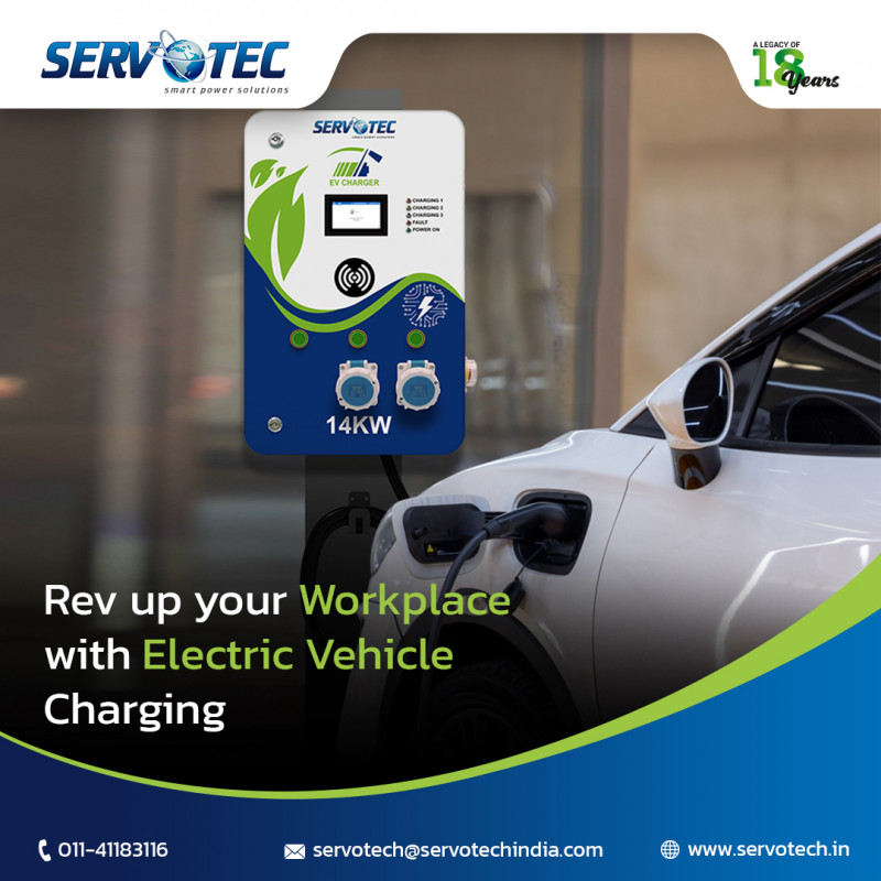 Rev up Your Workplace with AC Charger at Parking: 