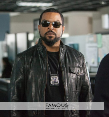 Ride Along Ice Cube Black Jacket: 