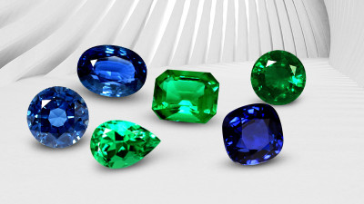 Benefits of Wearing Blue sapphire and Emerald together: 