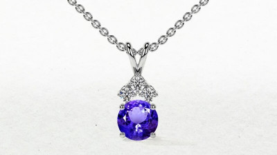 Tanzanite Necklaces To Gift To Wife, Because She Deserves To Shine: 