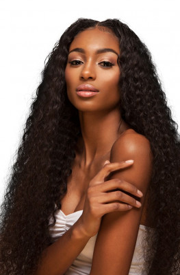Super Cool Look With Lace Front Wig Human Hair: 