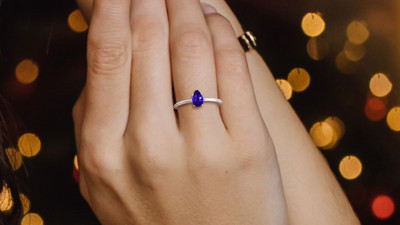Perfectly Timeless: Tanzanite Engagement Rings Last For Ages: 