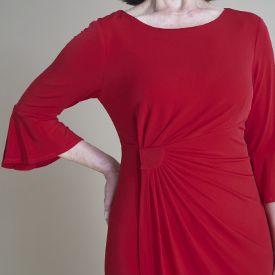 Discover the Flattering Fit of a Wrap Dress Plus Size From Connected Apparel: 