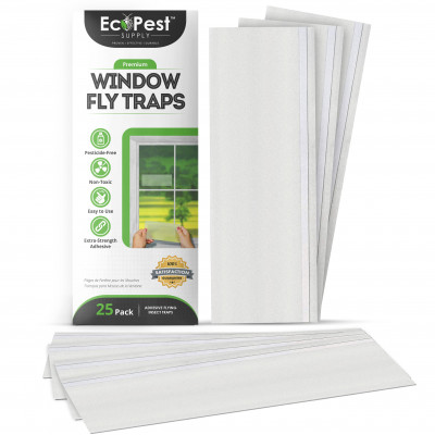 Keep Your Home Fly-Free with Sticky Window Fly Traps: 