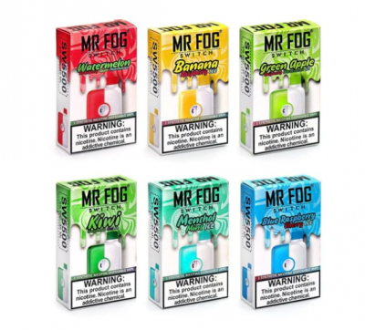 Mr FOG SWITCH 5500 PUFFS - Where Flavor Meets Endurance!: 