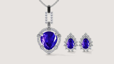 Tanzanite Gemstone Jewelry: 