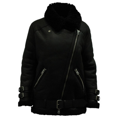 Oversized Women Aviator Jacket: 