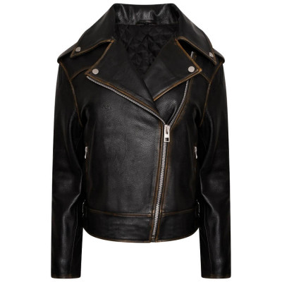 Women Oversized Biker jacket: 