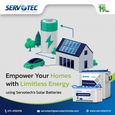 Servotech's Solar Battery: 