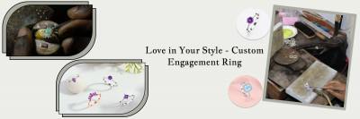 Customized Engagement Ring - Design Your Own Ring: 
