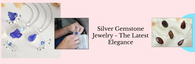 Latest Trends in Silver Gemstone Jewelry: 