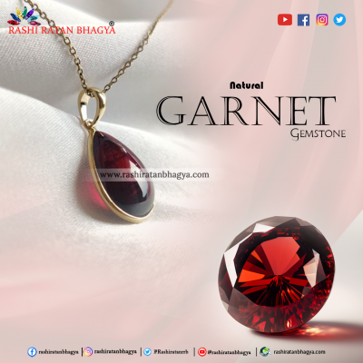 Buy Natural Garnet Gemstone Online Price in India: 