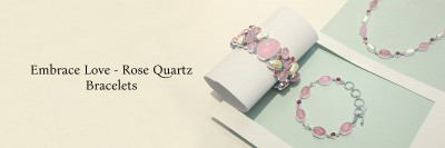 Enchanting Rose Quartz Bracelets at Rananjay Exports: 