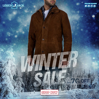 Sheriff Walt Longmire Leather Coat: 