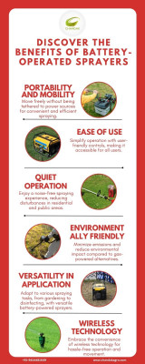 Discover the Benefits of Battery Operated Sprayers: 