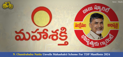 N. Chandrababu Naidu Unveils Mahashakti Scheme For TDP Manifesto 2024: 