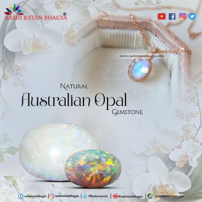 Buy Australian Opal Gemstone Online from Rashi Ratan Bhagya: 