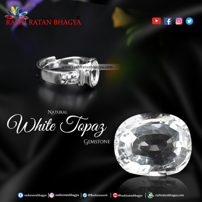 Buy Original White Topaz Stone Online at Best Price: 