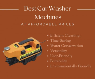 Best Car Washer Machines at Affordable Prices: 