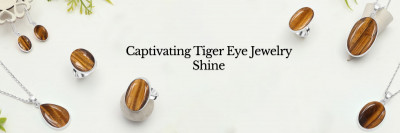 Tiger Eye Jewelry Brilliance: The Allure of Chatoyant Golden Band: 