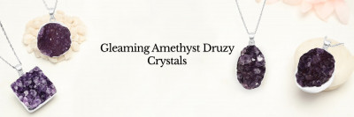 Amethyst Druzy Dreams: A Glimpse into Celestial Elegance: 