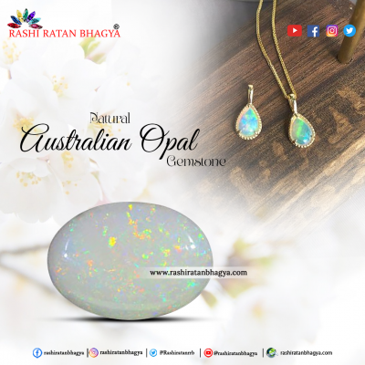 Australian Opal Stone Online at Best Price from Rashi Ratan Bhagya: 