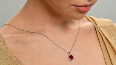 Dazzle in Red With The Allure of Ruby Necklaces: 