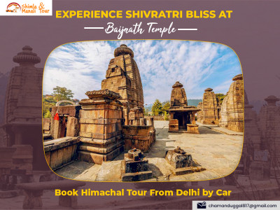 Book Delhi to Himachal tour to celebrate Shivratri at Bajinath Temple: 