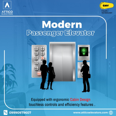 Modern Passenger lift manufacturers in Delhi: 