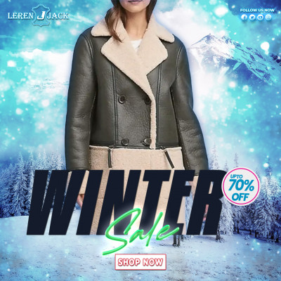 DCs Legends Of Tomorrow Zari Tomaz Shearling Black Leather Coat: 