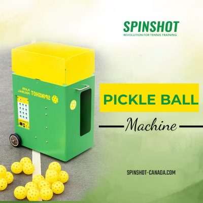 Looking For A Top Class and Durable Pickle Ball Machine?  Spinshot Canada Is Ready To Aid: 