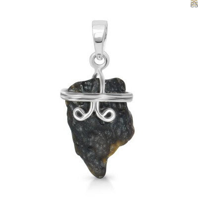 Alluring Tektite Jewelry by Rananjay Exports: 