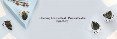Apache Gold Radiance Glistening Gold and Pyrite Dance in Harmony: 