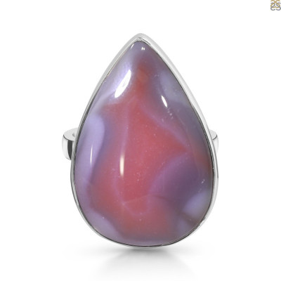 Beautiful Red Botswana Agate Rings by Rananjay Exports: 