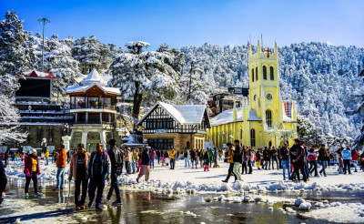 Book a Shimla Manali tour package from Delhi by car: 