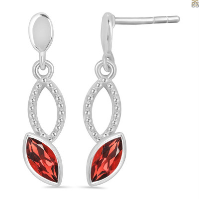 Garnet Earrings A Lovey Dovey Gift For Your Loved Ones: 