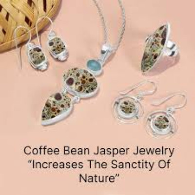 Blend Up Style With Espresso Bean Jasper Jewelry: 