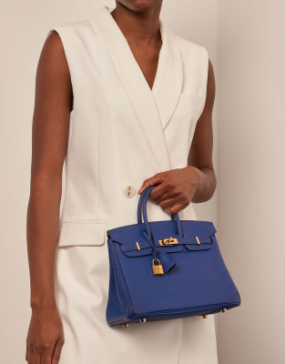 Hermès Birkin 25 Blue Royal Togo: 
