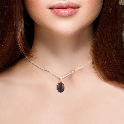 Shiny Dinosaur Bone Pendant - Also Known As Gembone: 