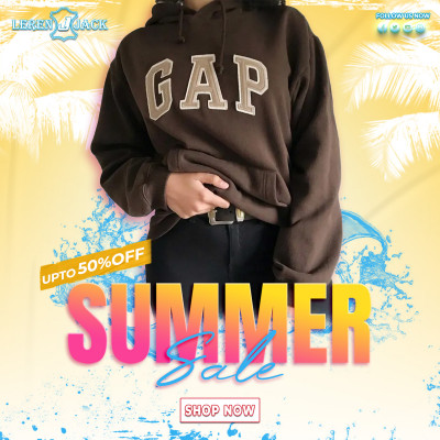 Brown Gap Hoodie: 