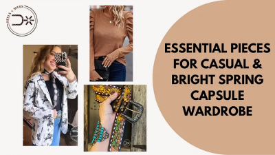Essential Pieces for Casual & Bright Spring Capsule Wardrobe - Heels N Spurs: 