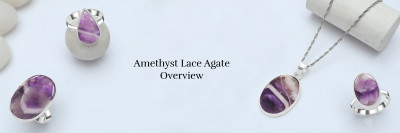 Amethyst Lace Agate - Meaning, History, Healing Properties, Benefits, and Associations: 