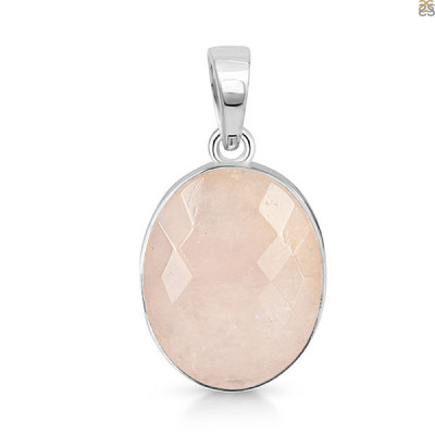 Morganite Gemstone Pendant At Wholesale Prices From Rananjay Exports: 