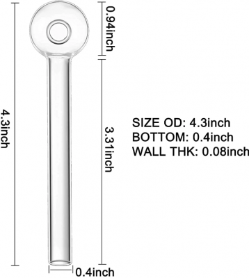 Explore High-Quality Pyrex Oil Burner Pipes at Zmarksthespot: 